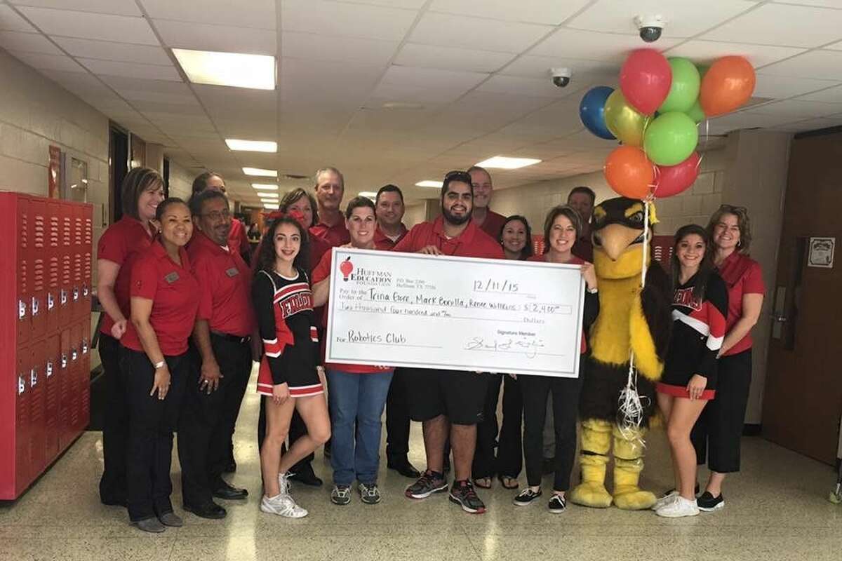 Huffman ISD Education Foundation surprises teachers with first grant