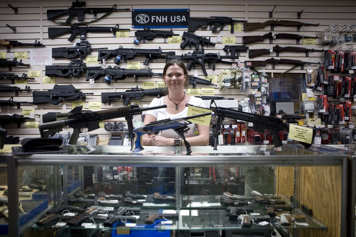 Оружейный магазин в Техасе США