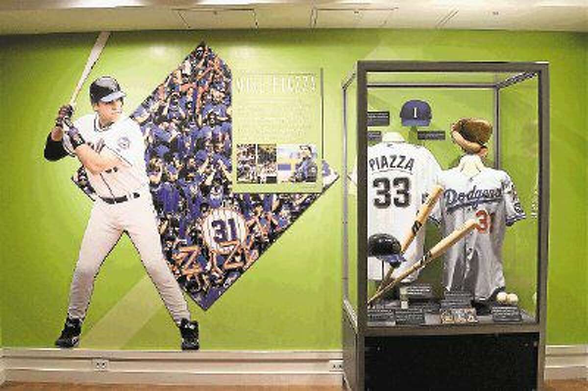 National Baseball Hall of Fame and Museum - Mike Piazza and his