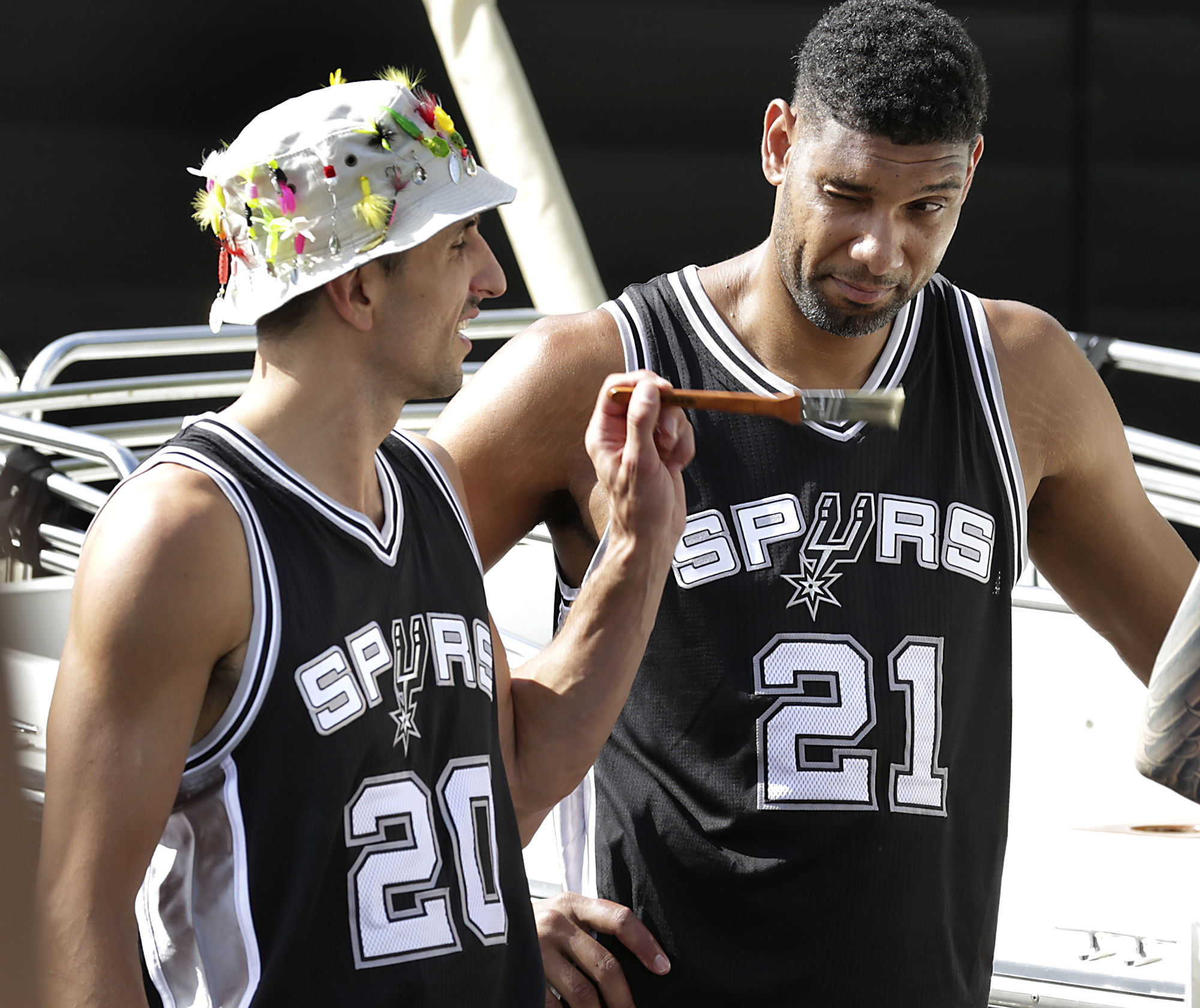 Tim Duncan confirmed for Spurs H-E-B commercial encore with David Robinson,...