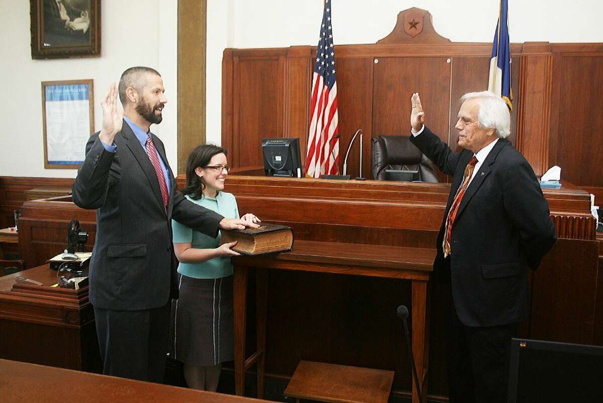 New county attorney sworn in during ceremony