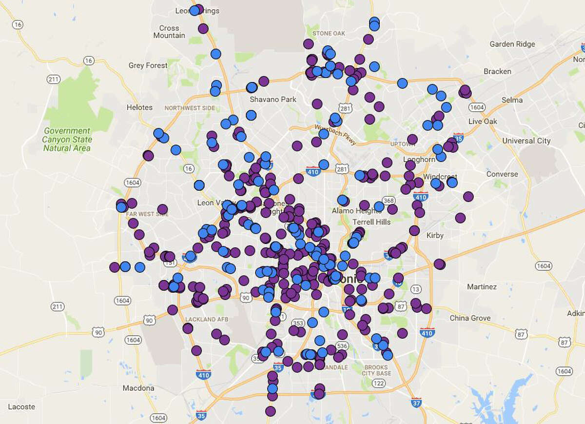 These are the San Antonio restaurants that earned a score of 89 or below in the second half of this year.Click ahead to see the spots cited with the highest number of violations on Sept. 22-29, 2016.