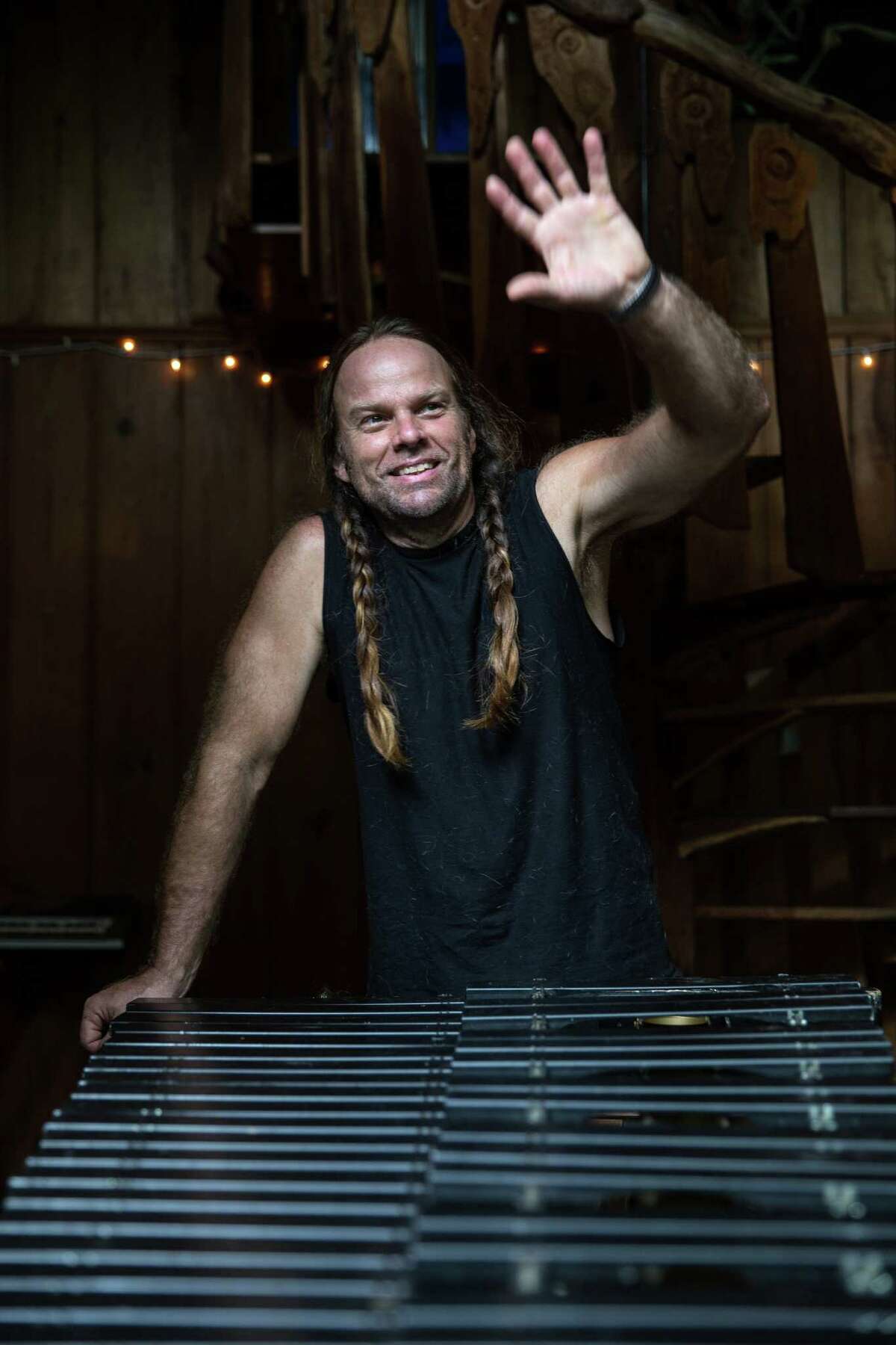 Percussionist Thor Harris builds refuge at home, in music