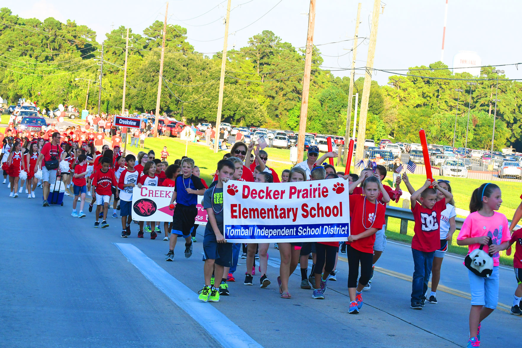 Tomball Parade celebrates football and community