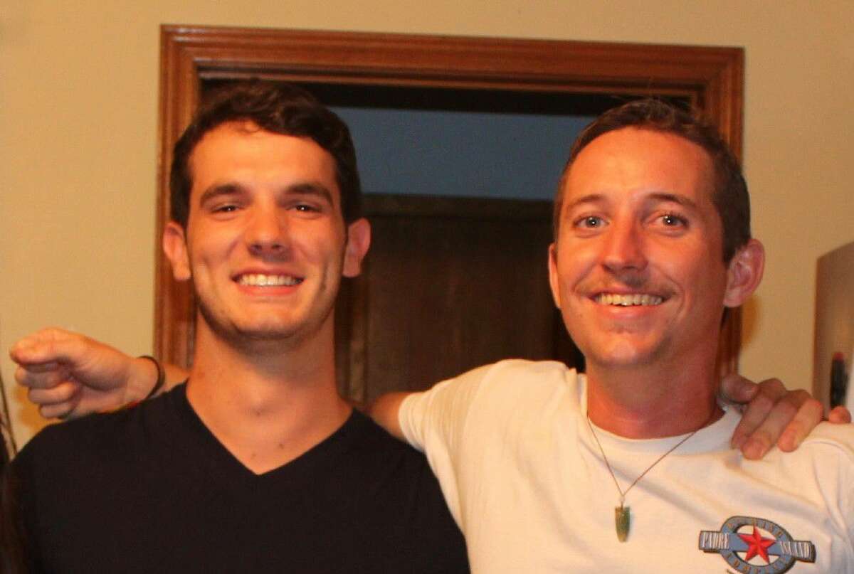 Patrick Falterman (right), 26, of Tarkington, was the pilot of a plane that crashed Sept. 3 in Moss Hill. His passenger, Zach Esters, 26, of Lafayette, La., was on board the plane. Both young men were killed.
