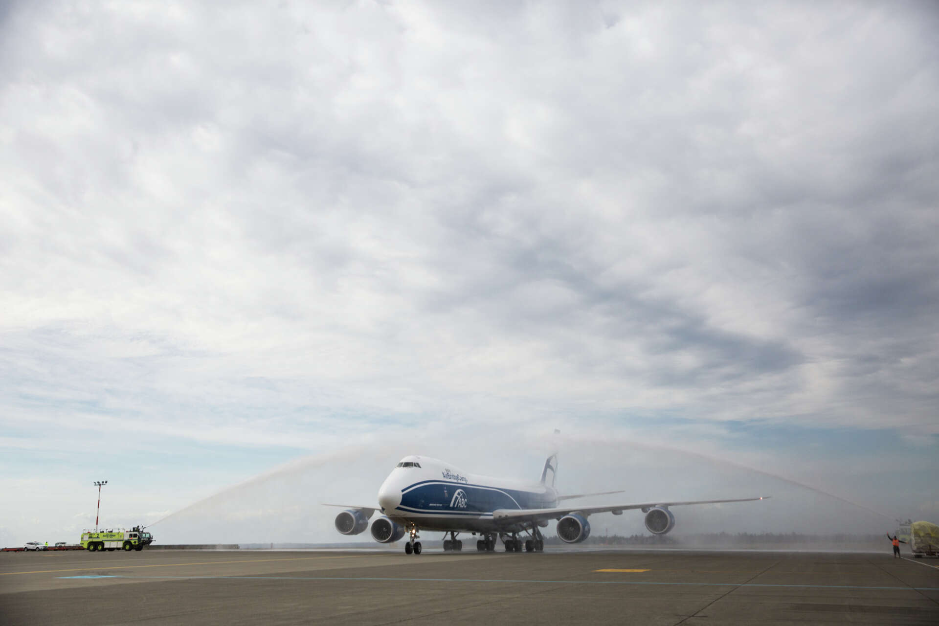 Photos: New 747 cargo service out of Sea-Tac