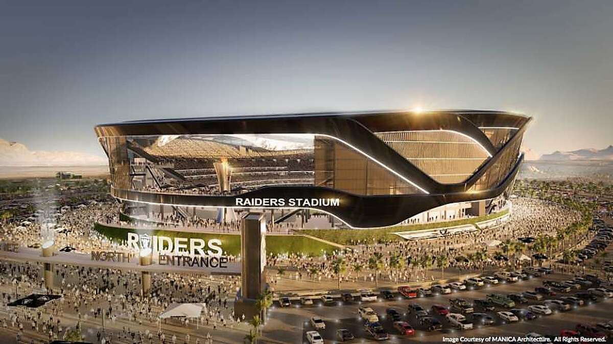A rendering from the Oakland Raiders' stadium proposal in Las Vegas. Courtesy MANICA Architecture