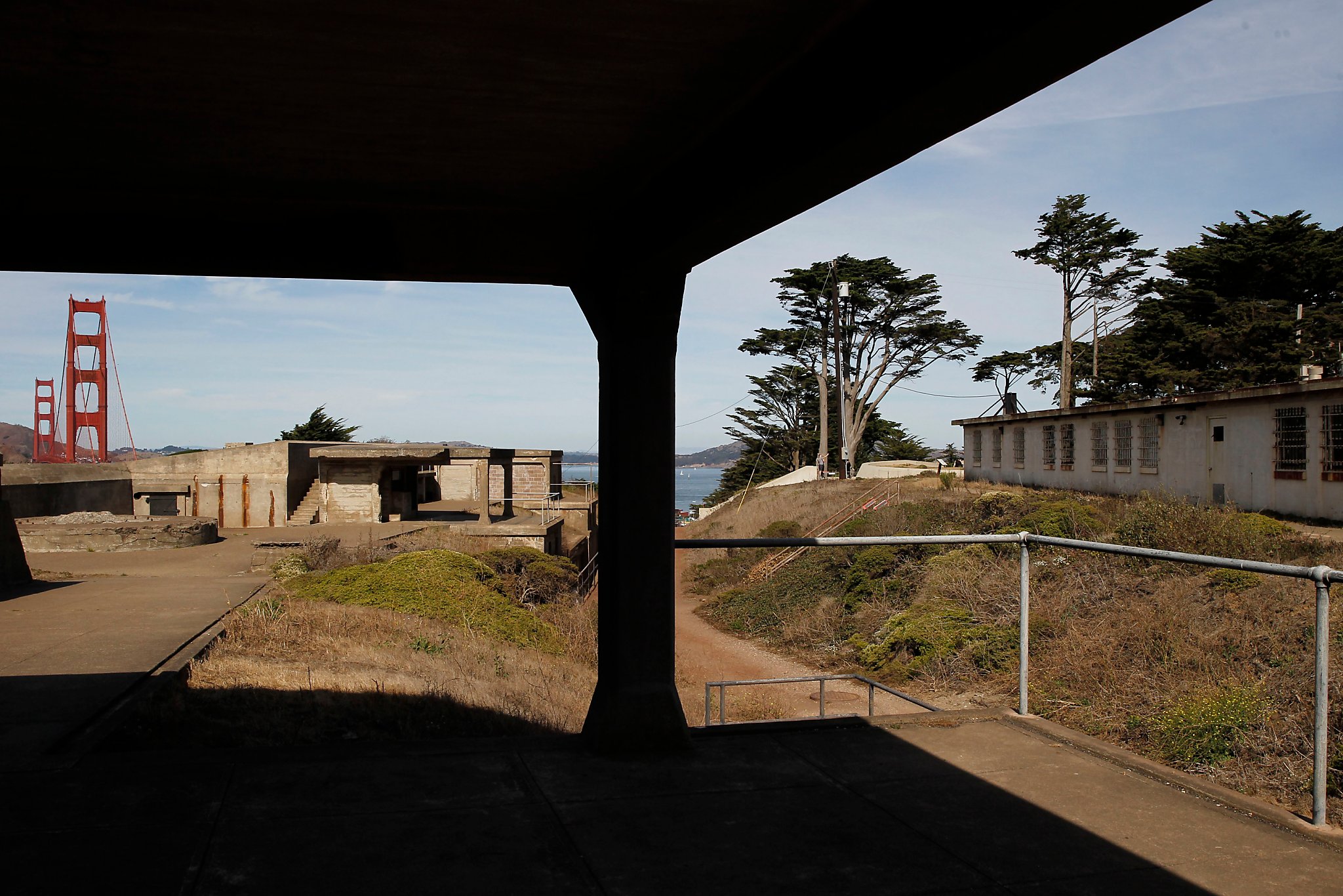 Presidio Building 1648, once top secret, now open for art exhibit