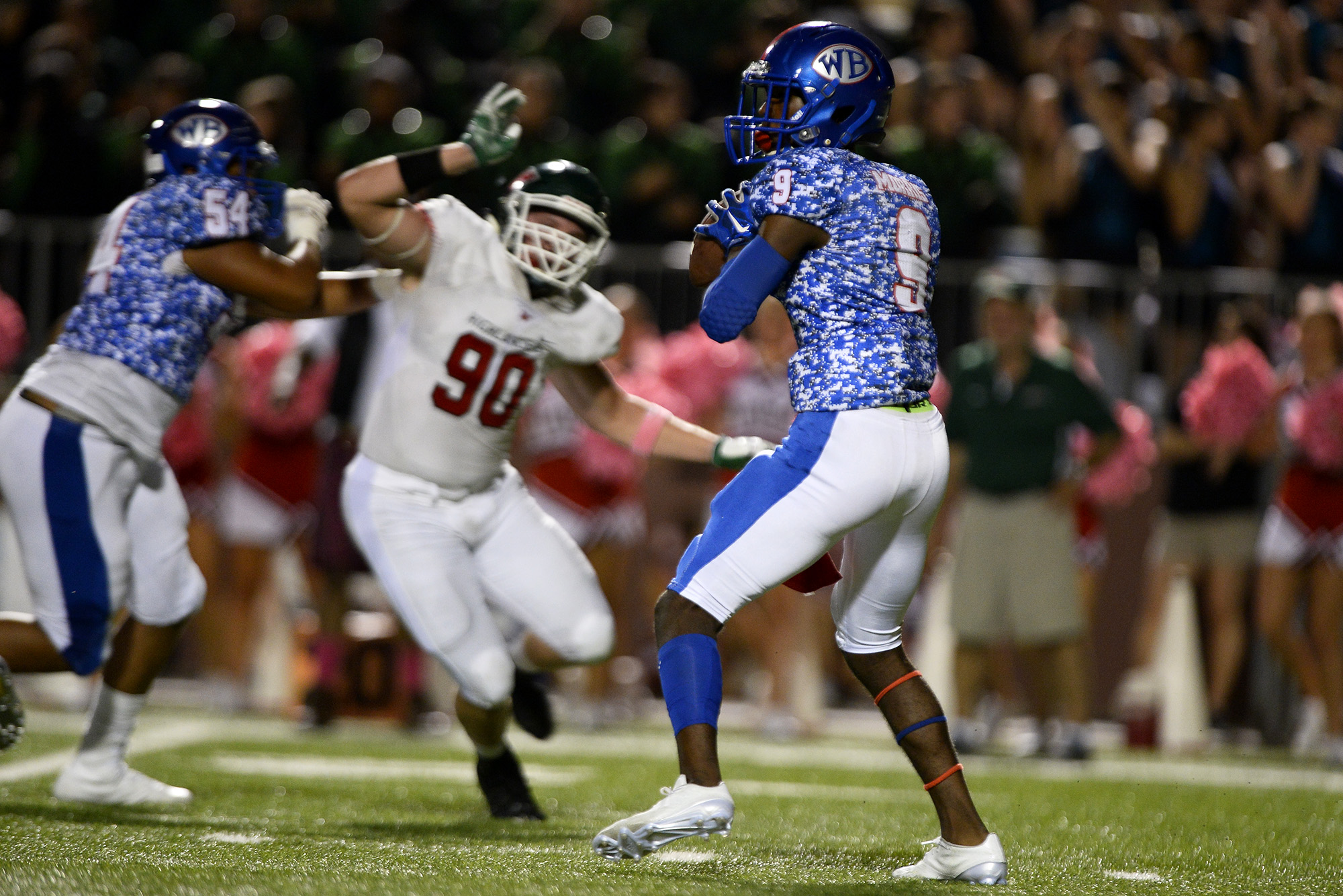 FOOTBALL The Woodlands dismantles West Brook moves to first in