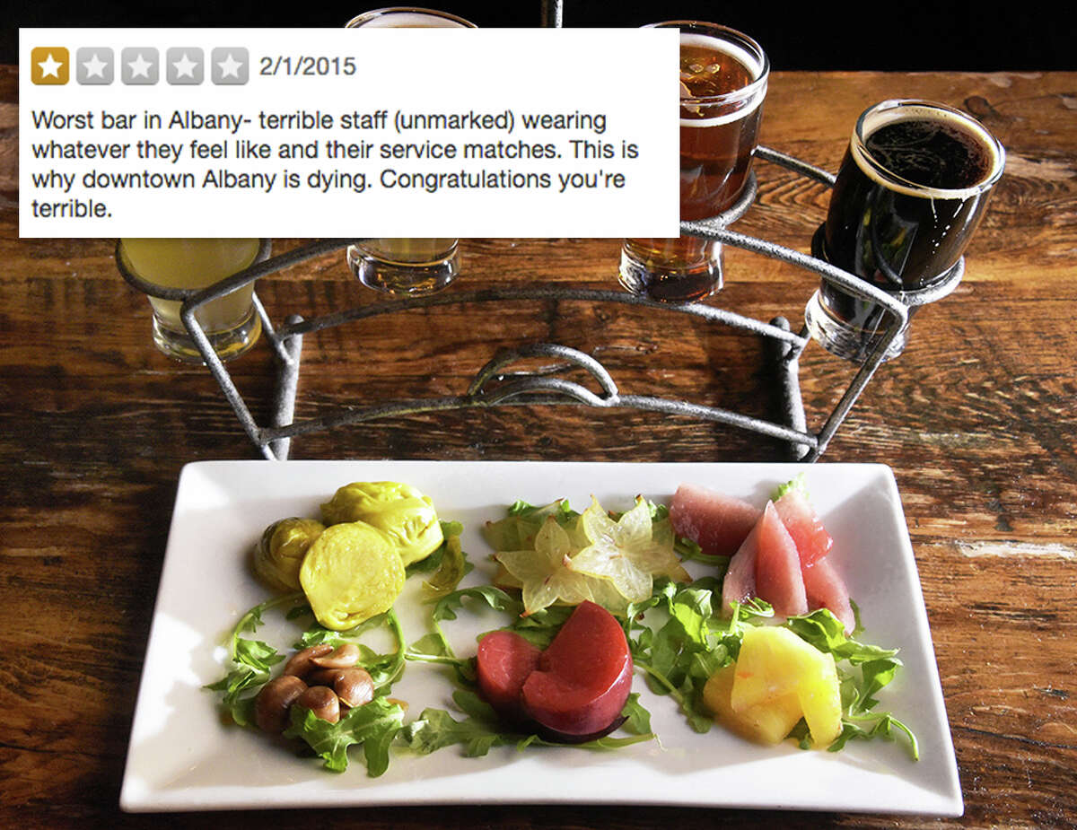 Terrible Yelp reviews of prominent local restaurants