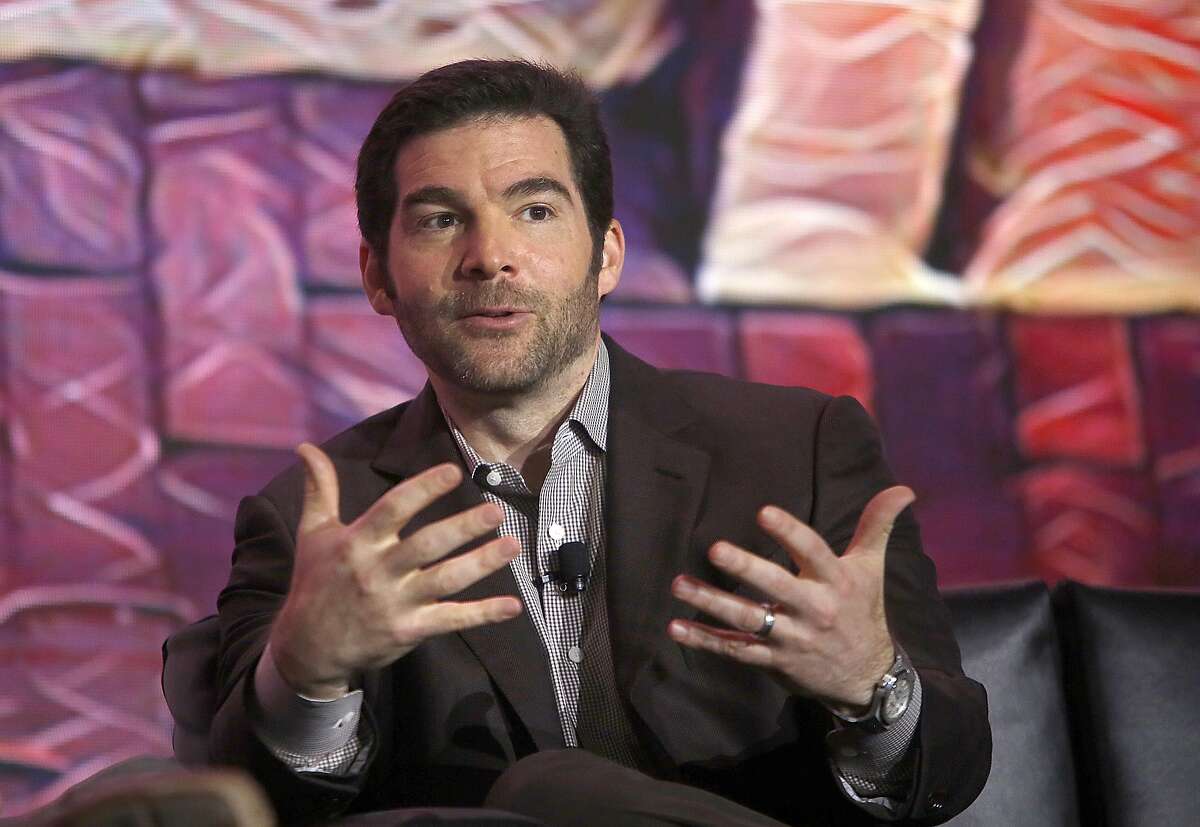 CEO Jeff Weiner of LinkedIn speaks at the 'Next: Economy' conference on Monday, October 19, 2016, in San Francisco, Calif.
