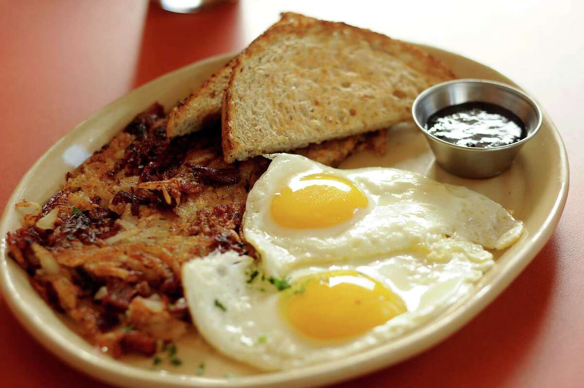 Corned beef hash at Snooze, an A.M. Eastery in Montrose. A new Snooze, the sixth in Houston, will open in the Galleria neighborhood in 2019.