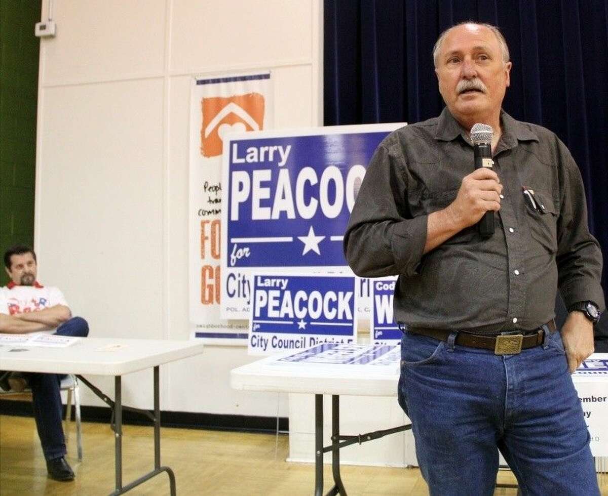Larry Peacock, shown during his 2015 City Council campaign, expects big changes in this year's election.