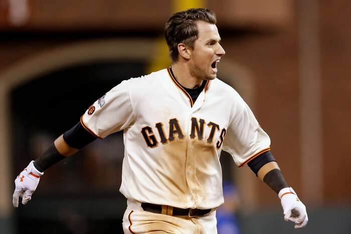 Joe Panik.. Miss him!  Sf giants baseball, Giants players, Sf giants