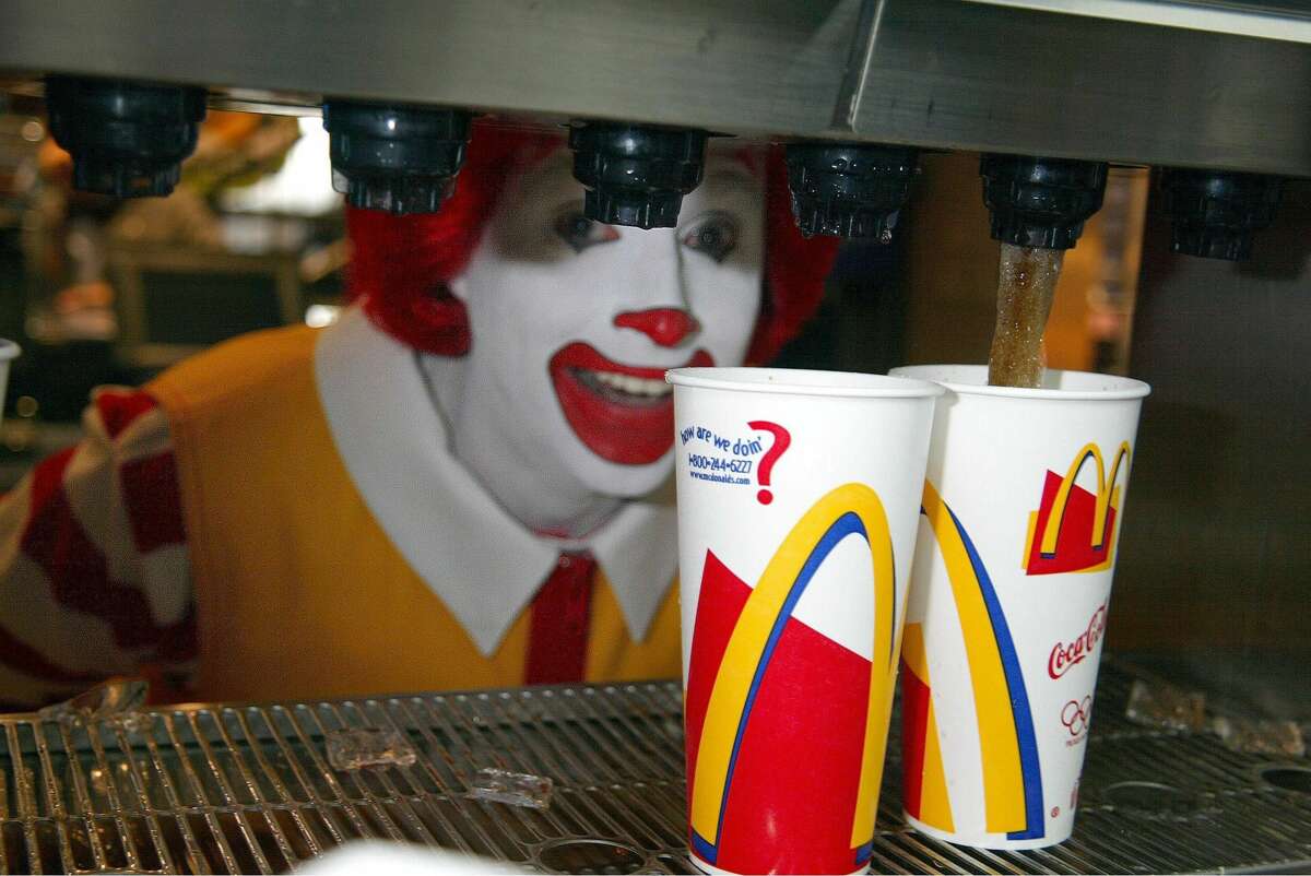 McDonald's Ronald McDonald clown mascot keeping a lower profile