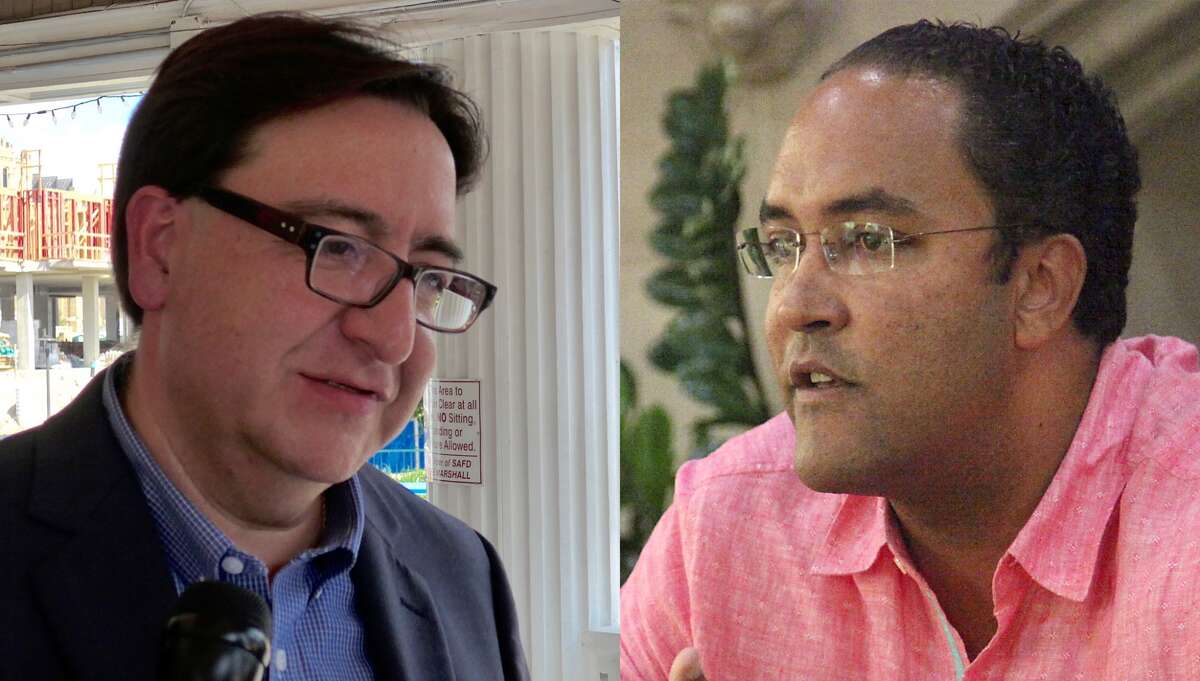 The battle between Pete Gallego (left) and Will Hurd is Texas' only competitive congressional race.