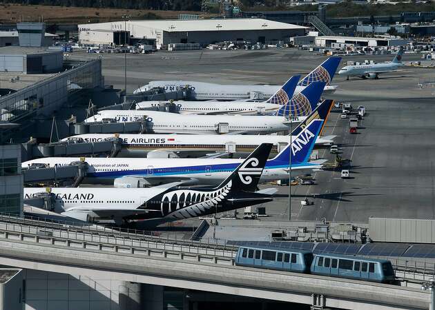 Storm causes dozens of canceled flights at San Francisco airport