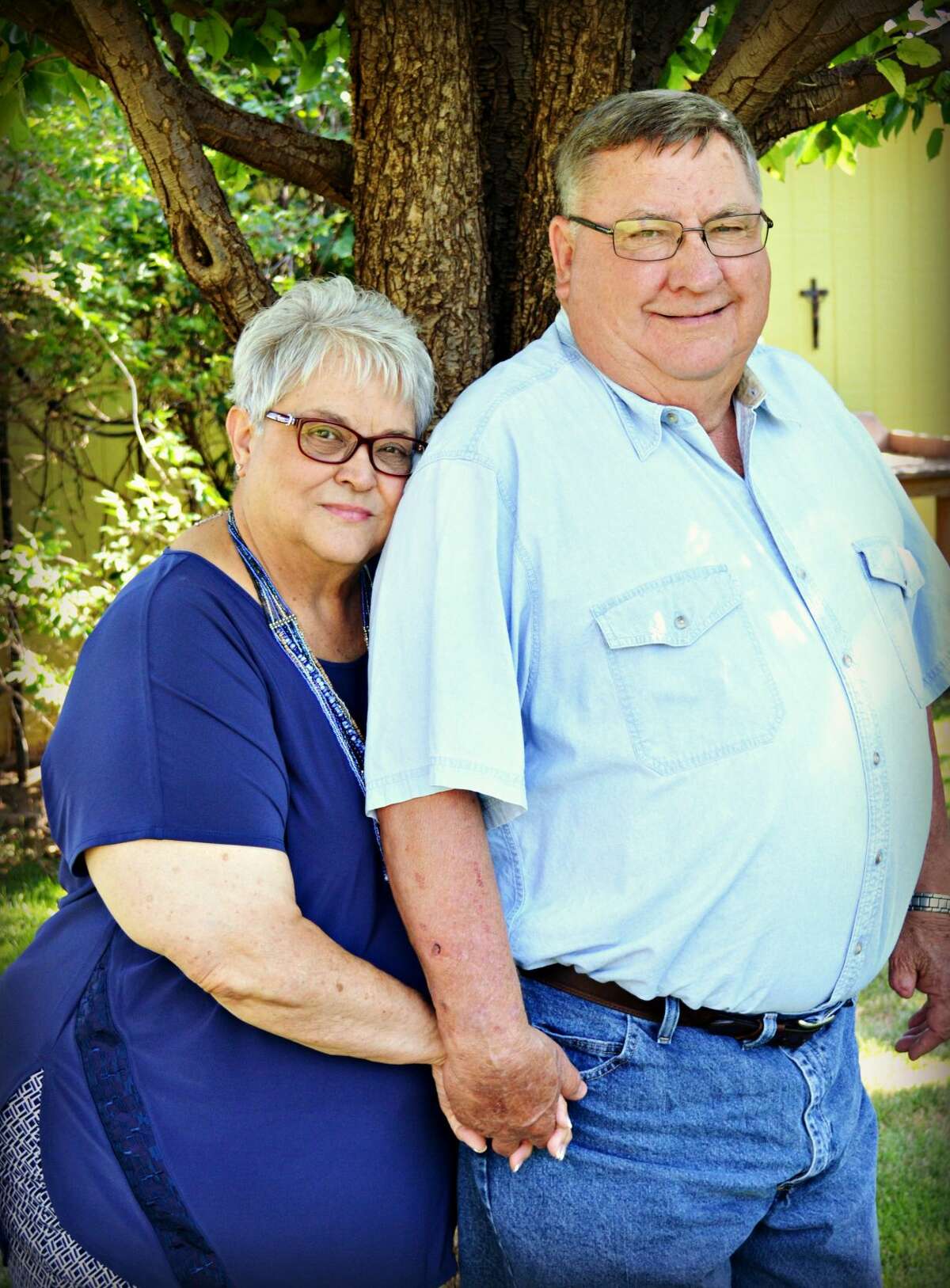 Lynn and Linda Barton celebrating 50th anniversary