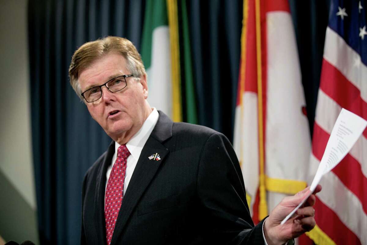Lt. Governor Dan Patrick held a press conference May 31, 2016, regarding the legality of Fort Worth ISD's "Transgender Guidelines" policy. He is requesting an opinion from Attorney General Ken Paxton regarding the legality of Fort Worth Independent School District's "Transgender Guidelines"/policy. LAURA SKELDING / AMERICAN-STATESMAN
