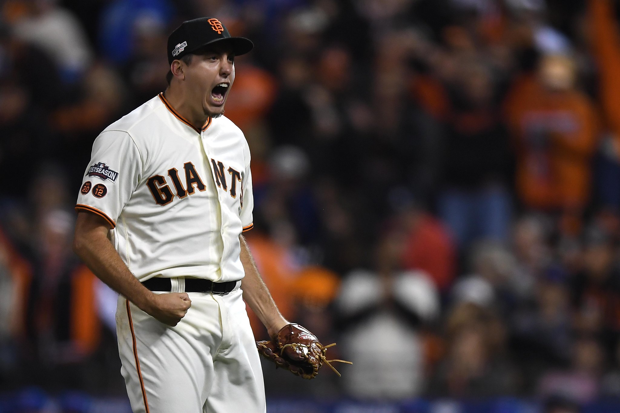 San Francisco Giants relief pitcher Sergio Romo is congratulated by News  Photo - Getty Images