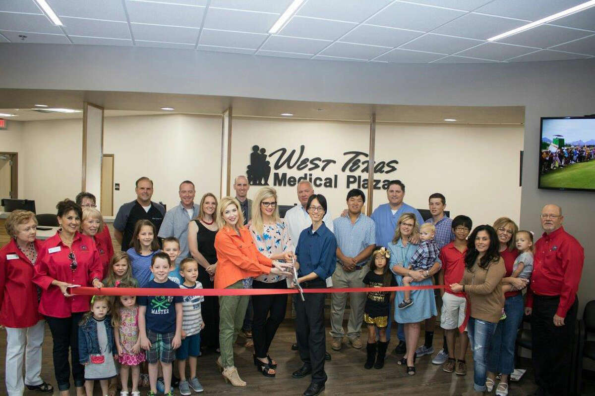 Plainview Chamber of Commerce join with representatives from West Texas Family Medicine for a ribbon cutting and open house at its new West Texas Medical Plaza at 1605 W. Fifth. West Texas Family Medicine already has clinics at 1806 Quincy and in Hale Center and Floydada.