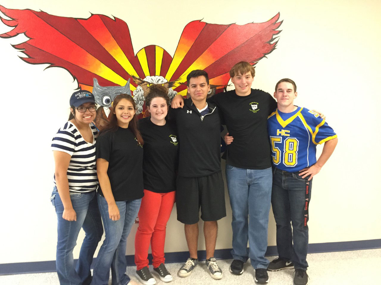 Hale Center High School Honor Society officers