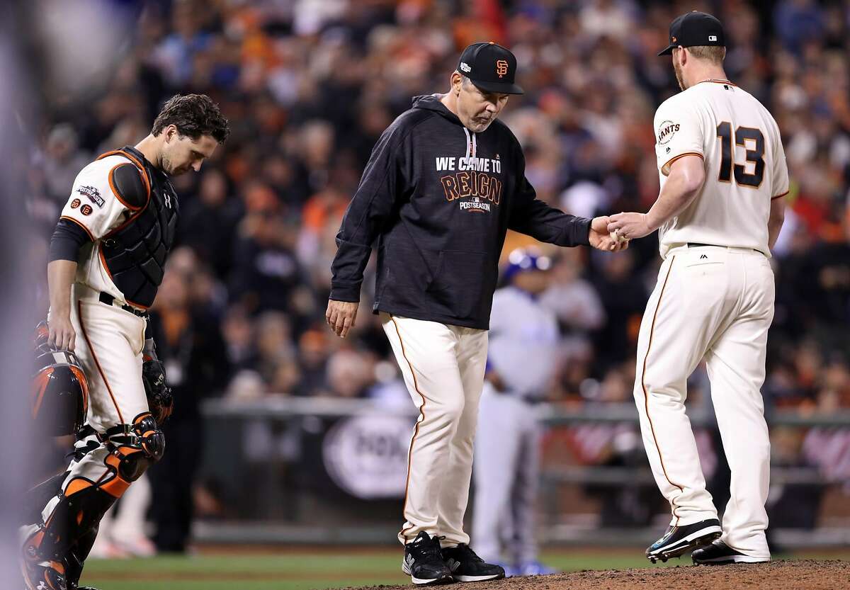 April 13, 2015 – Bruce Bochy Game-Worn San Francisco Giants Home