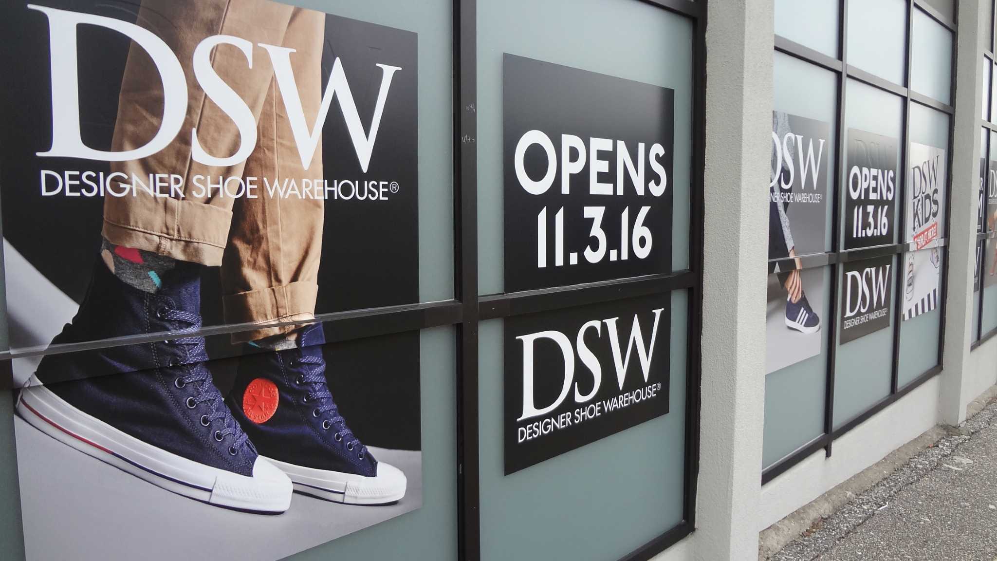 Designer Shoe Warehouse opening in 