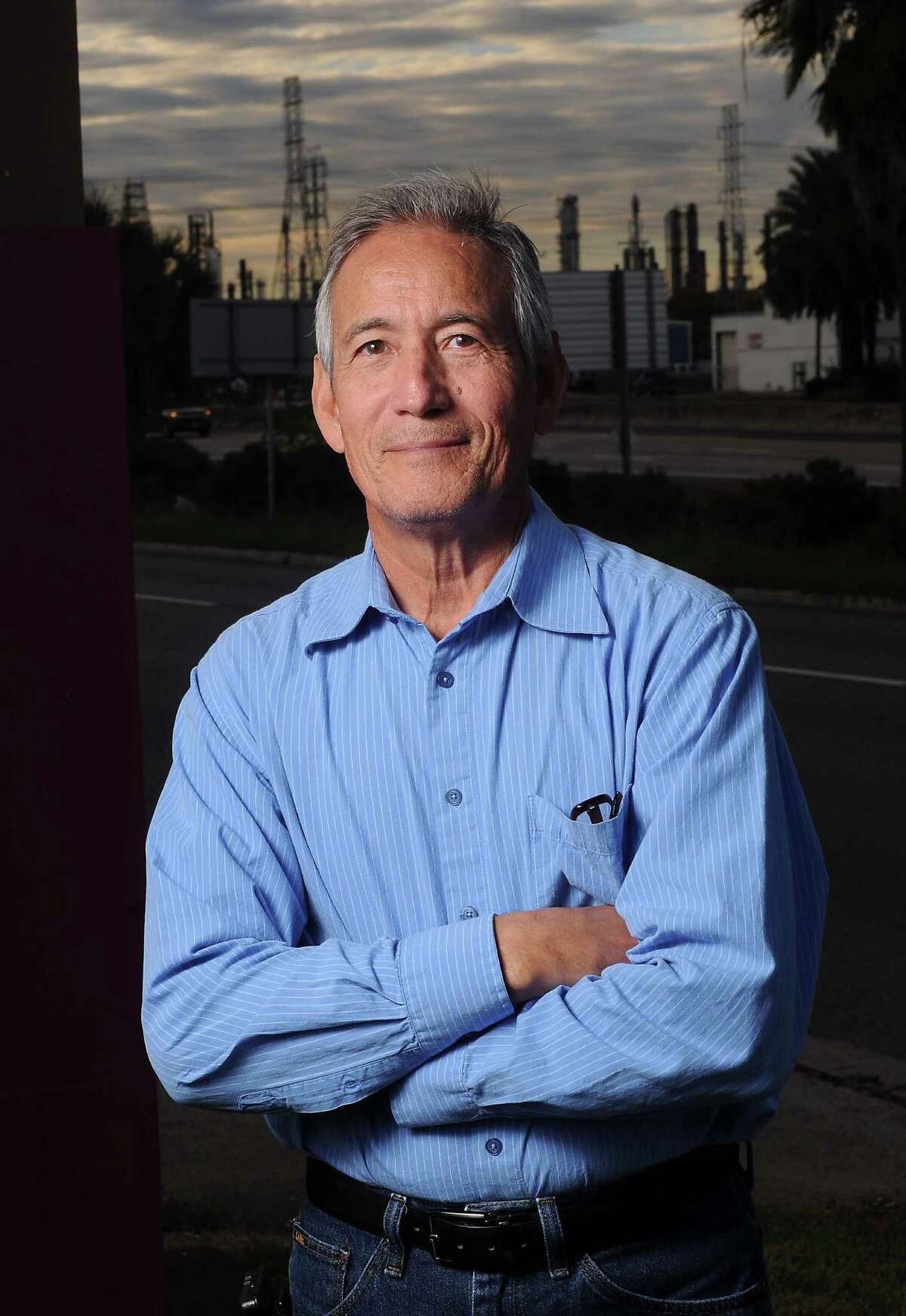 Newly elected GOP state rep Gilbert Pena in Pasadena Monday Nov. 24, 2014.(Dave Rossman photo)