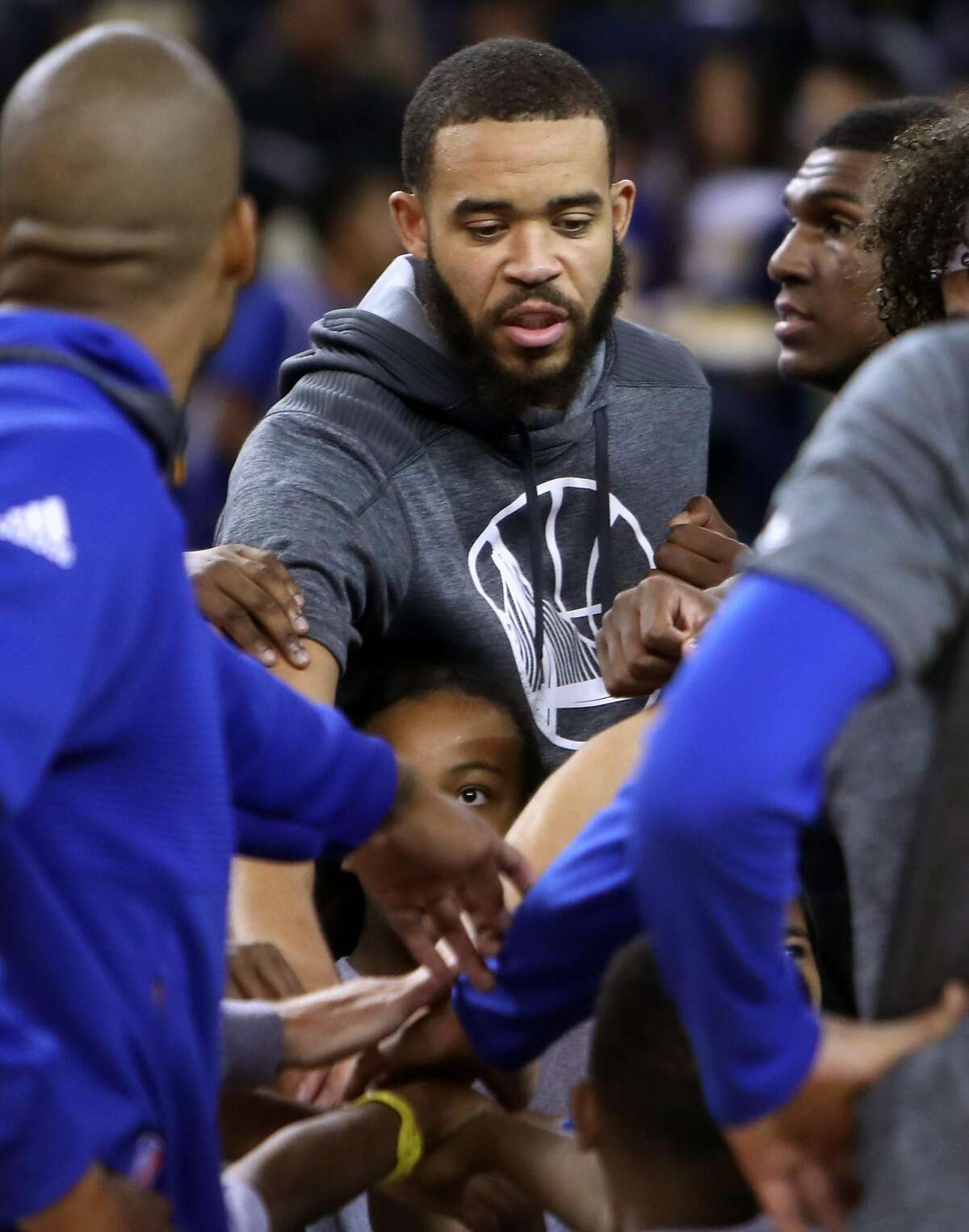 Nobody's fool: Warriors center JaVale McGee (and his mom) savoring
