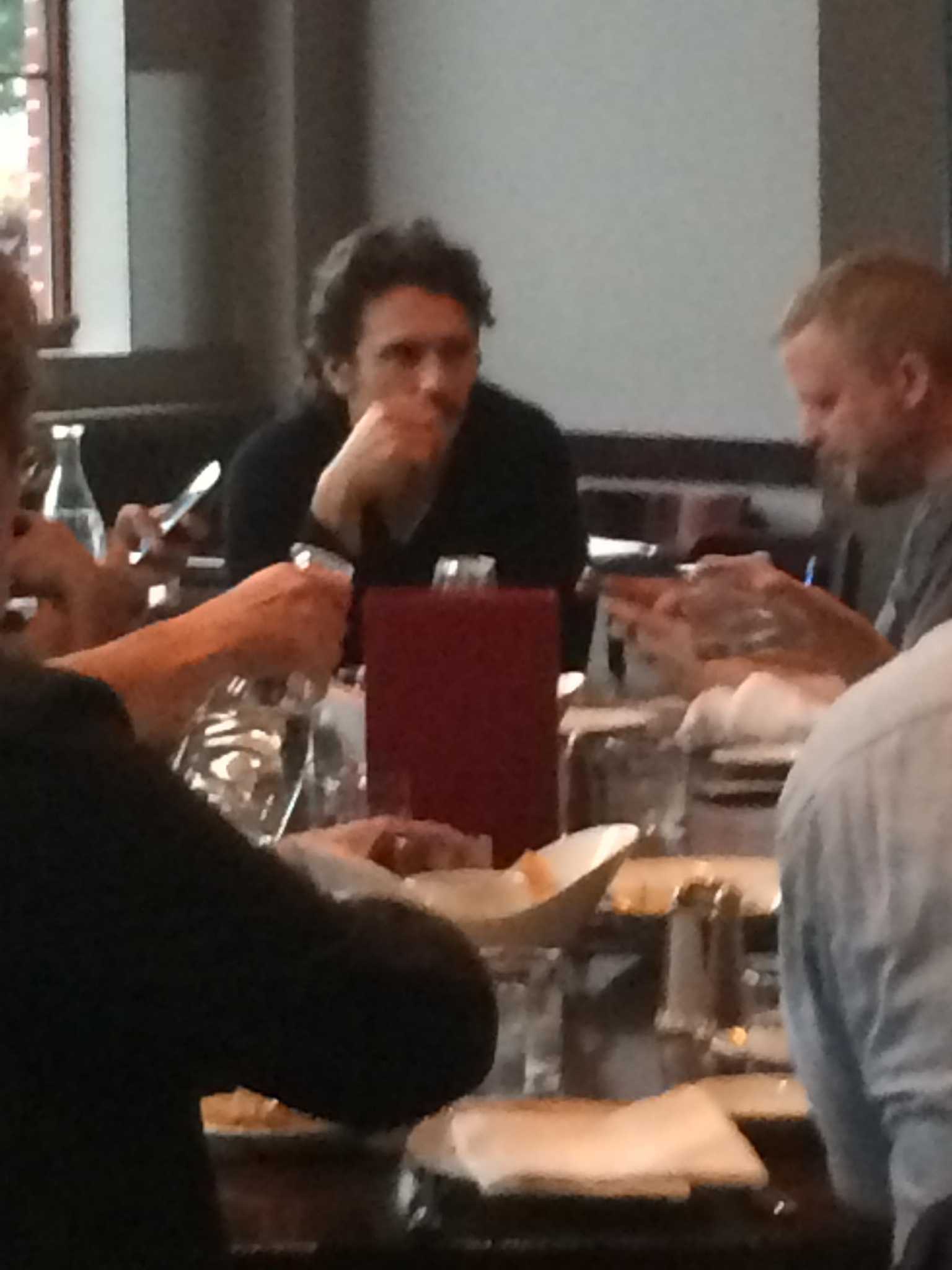 Photos James Franco eats lunch in Albany photo