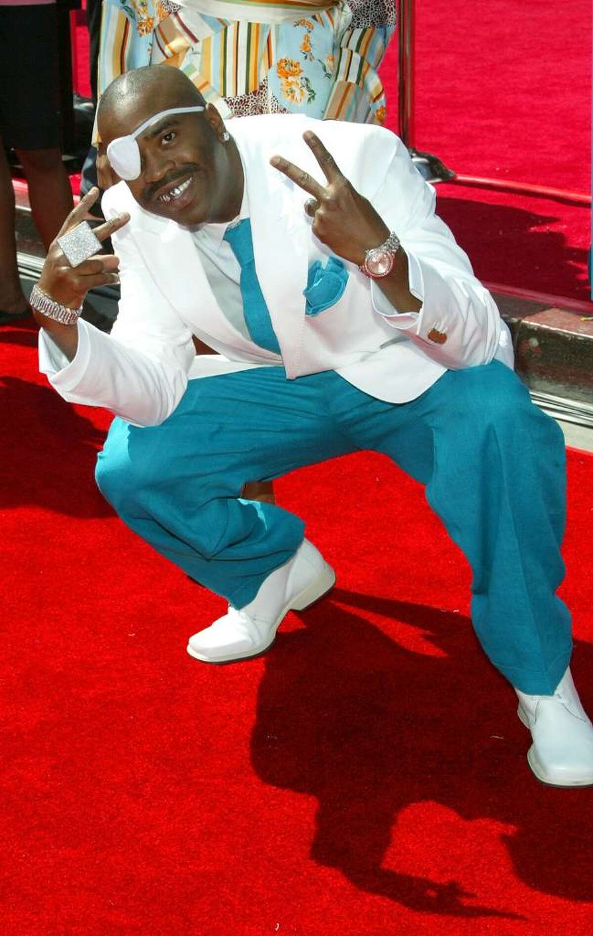 HOLLYWOOD, JUNE 28: arrives at the BET Awards 05 at the Kodak Theatre on June 28, 2005 in Hollywood, California. (Photo by Frederick M. Brown/Getty Images)