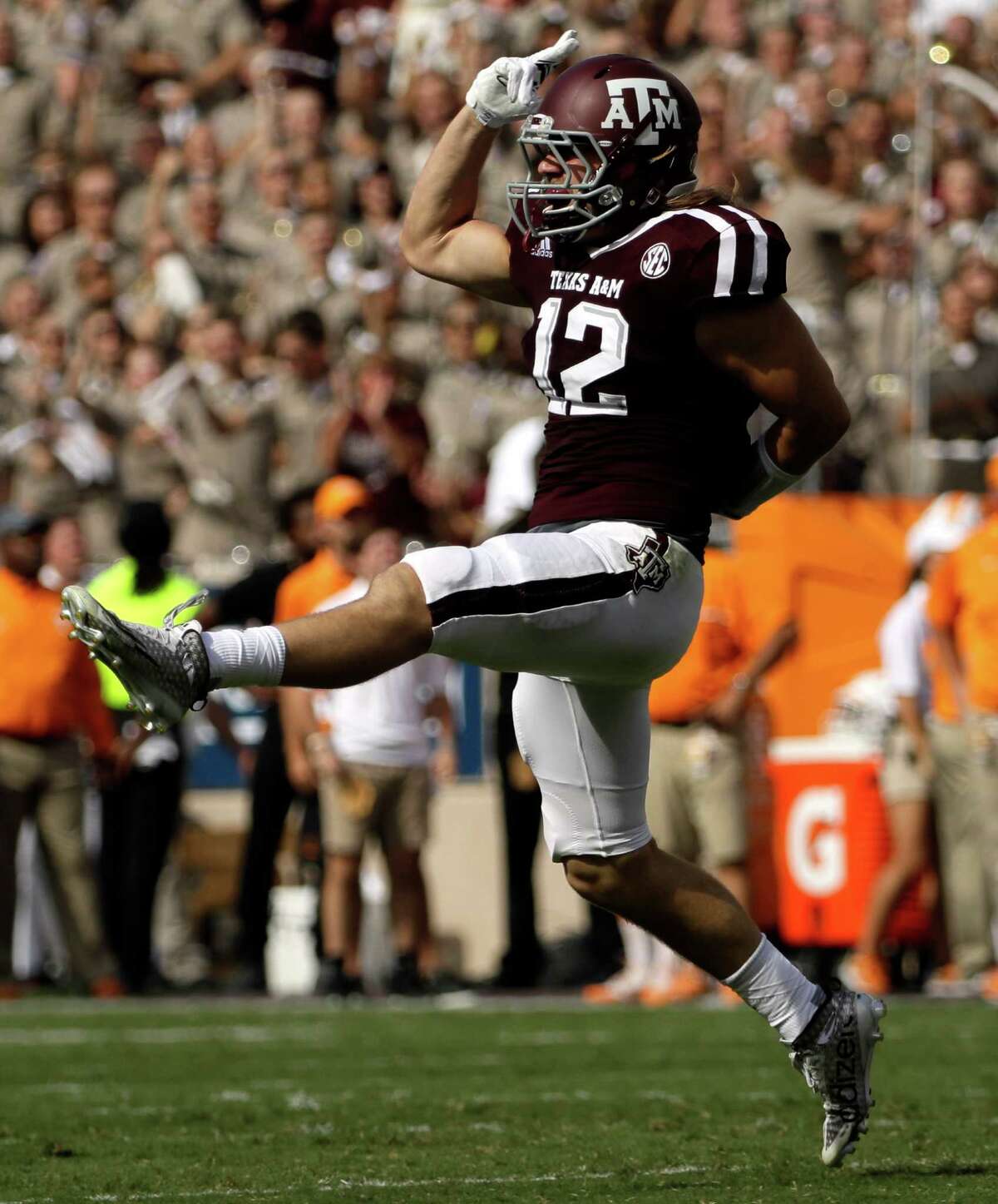 Gillaspia makes name for himself as Aggies' latest 12th Man