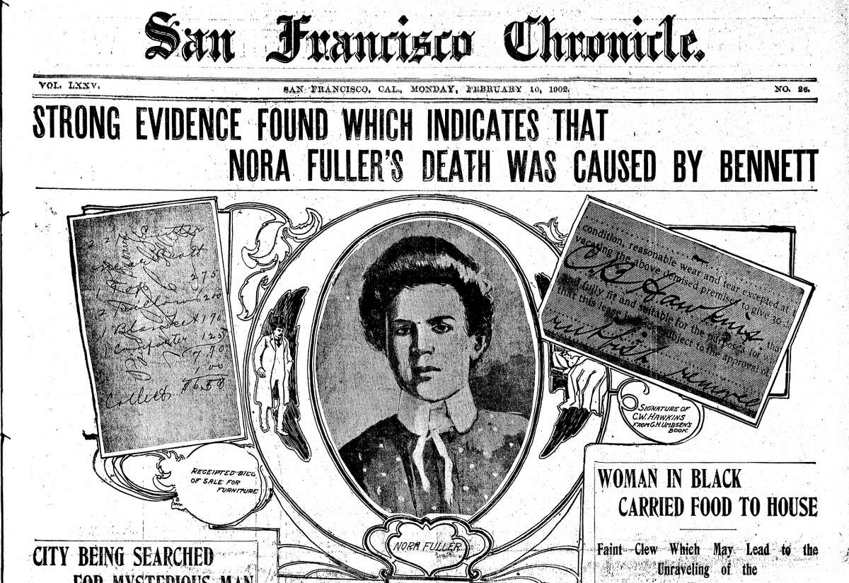 Chronicle coverage of the murder of Nora Fuller in 1902.