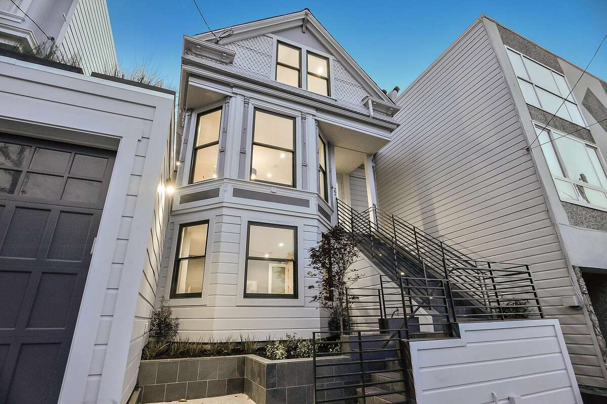 Hot Property Noe Valley Victorian has outdoor areas on all three floors