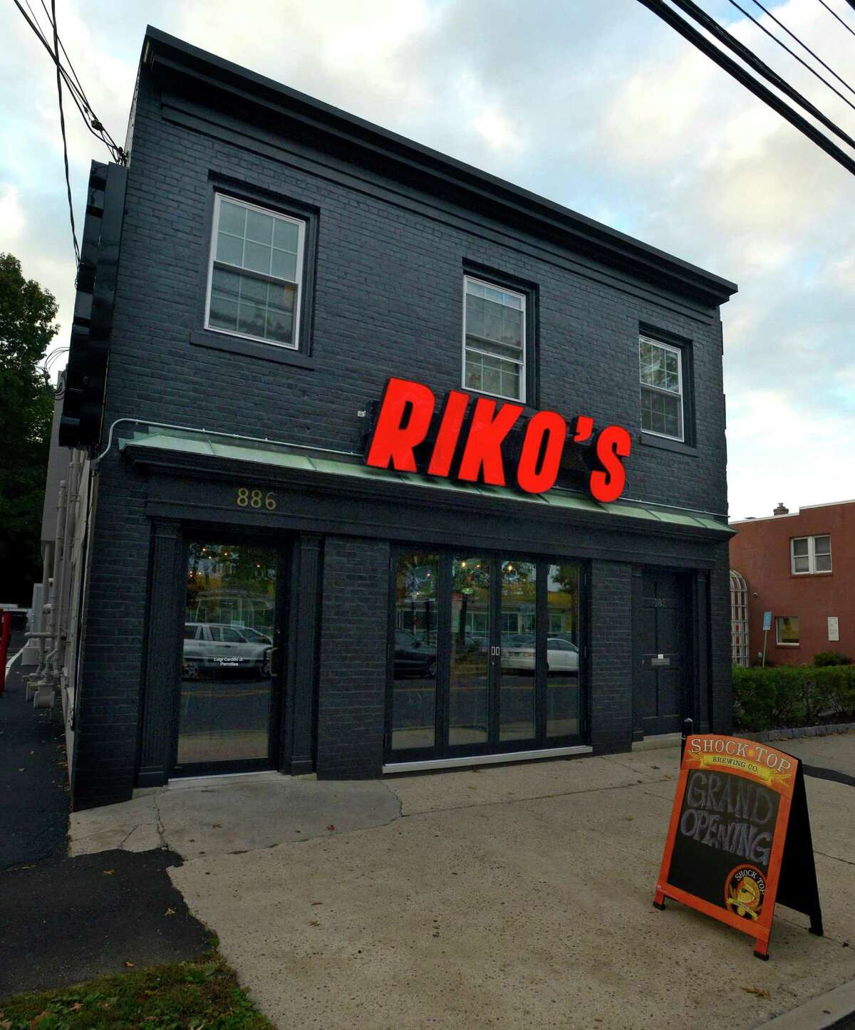 Riko's Pizza on Hope Street in Stamford on Oct. 13, 2016.