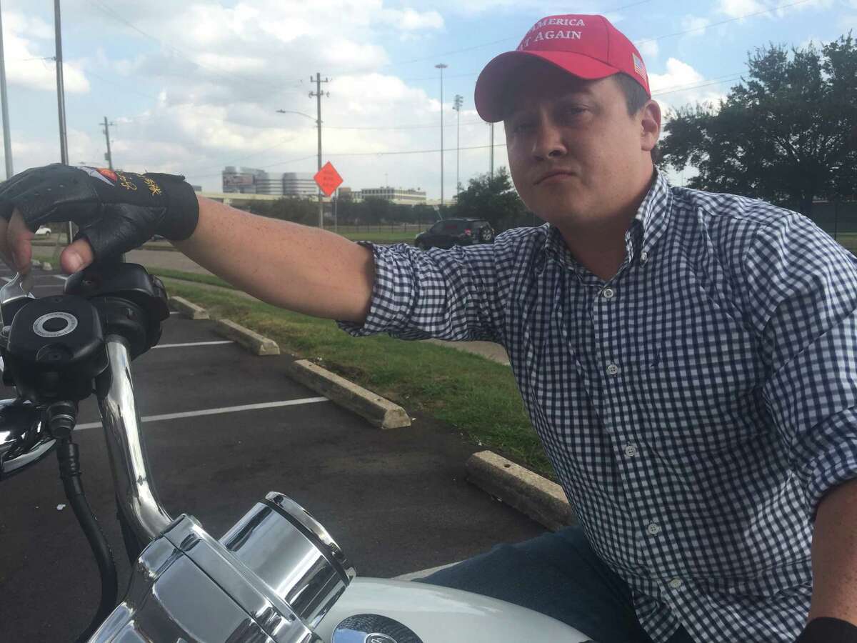 Waller resident Cooper Jackson, 30, started the Houston Area for Donald Trump Facebook page.