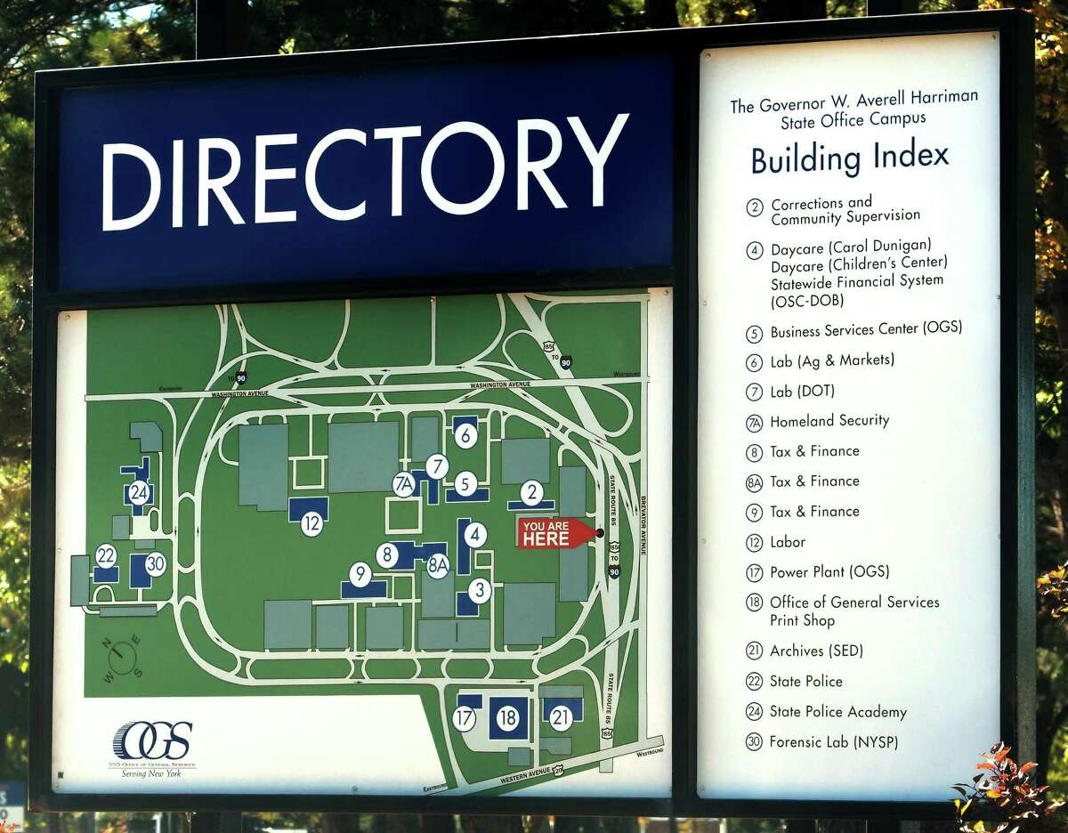 Harriman State Campus Map