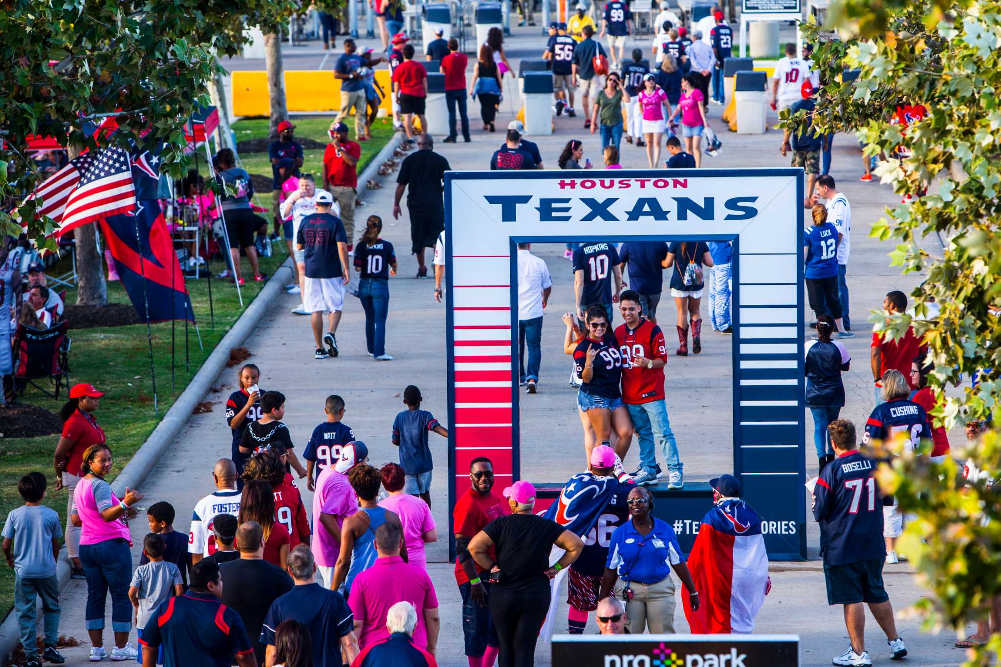 Photos: Fans tailgating at NRG for Texans-Colts game