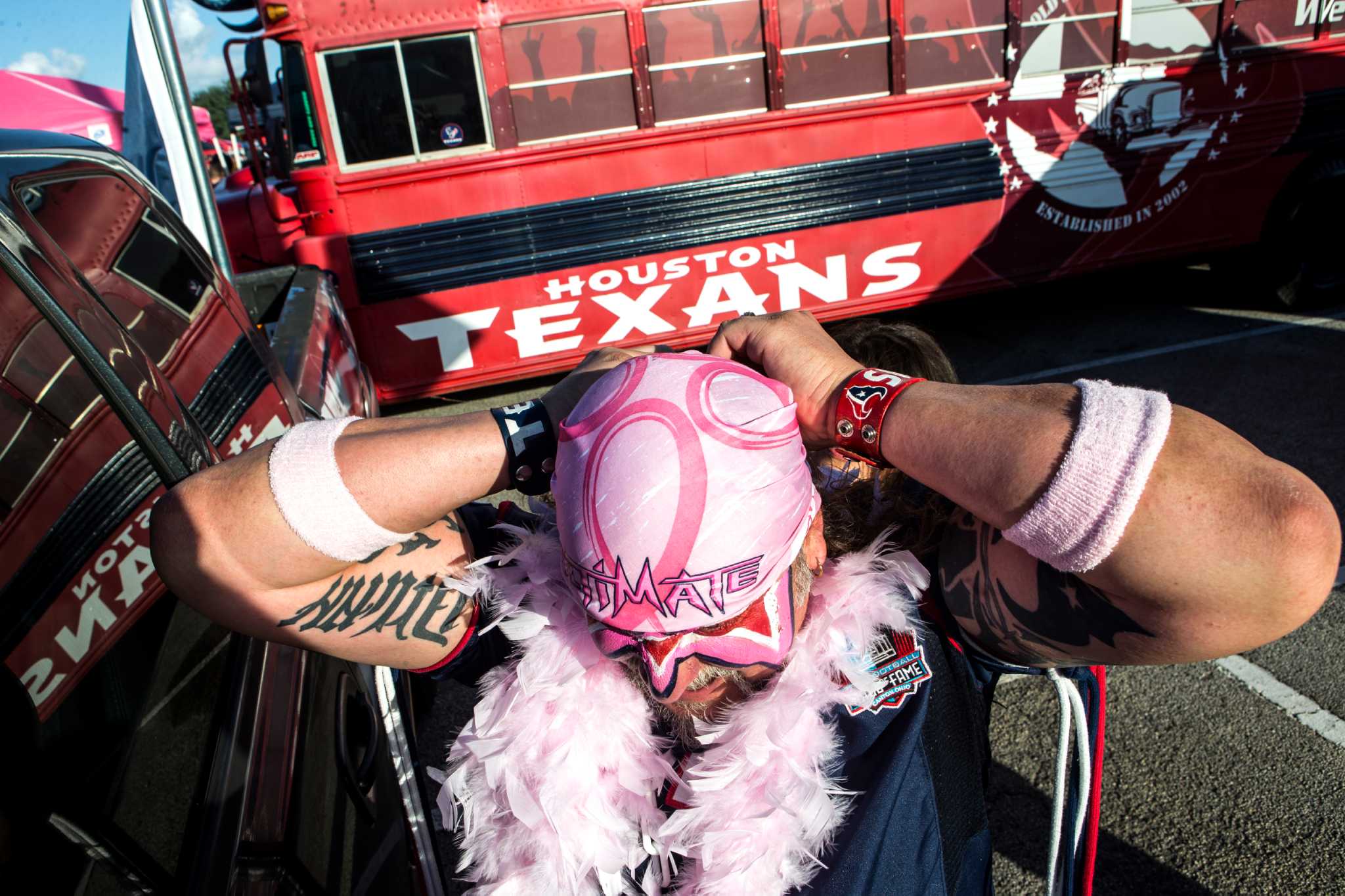 Photos: Fans tailgating at NRG for Texans-Colts game