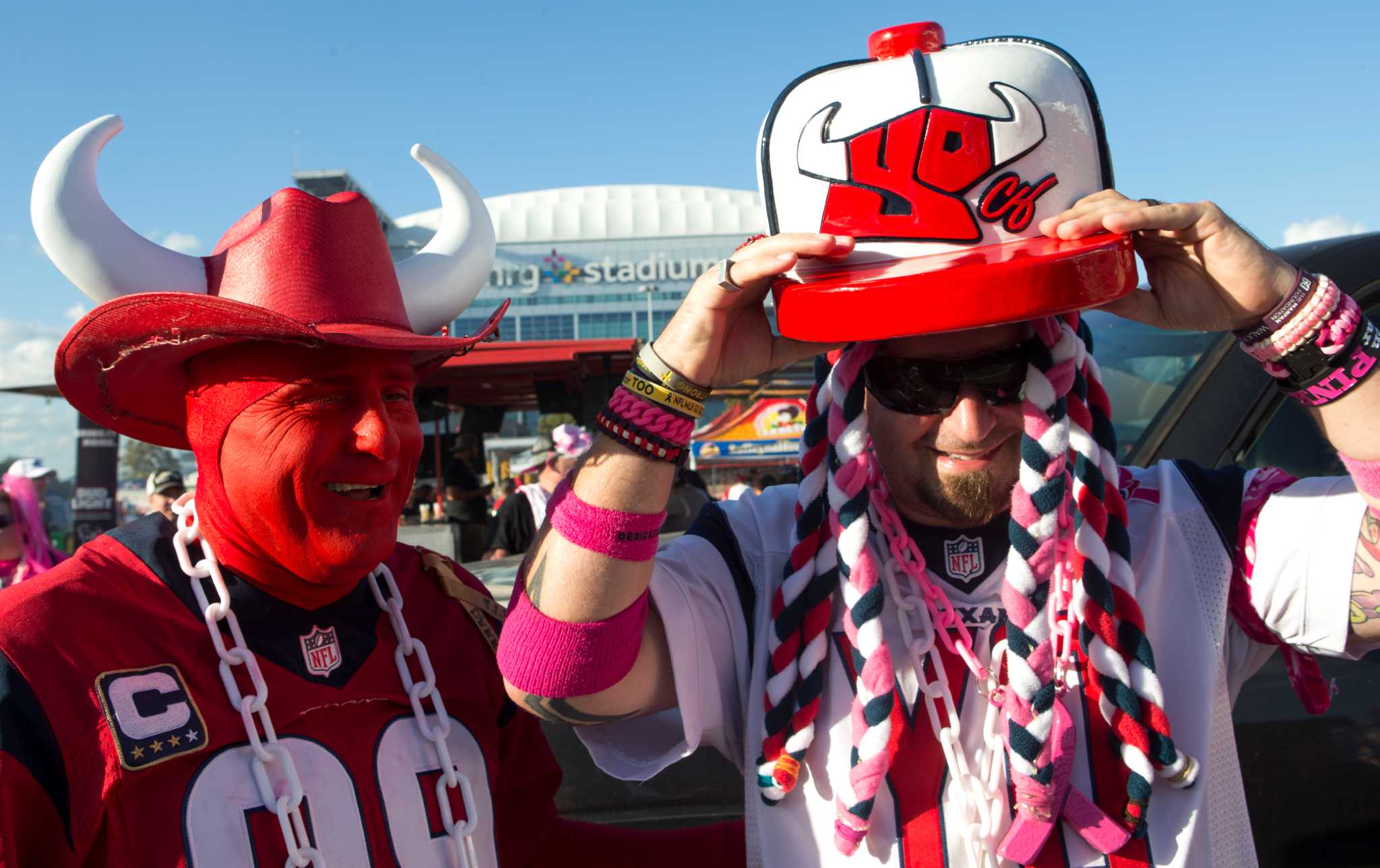 Photos: Fans tailgating at NRG for Texans-Colts game