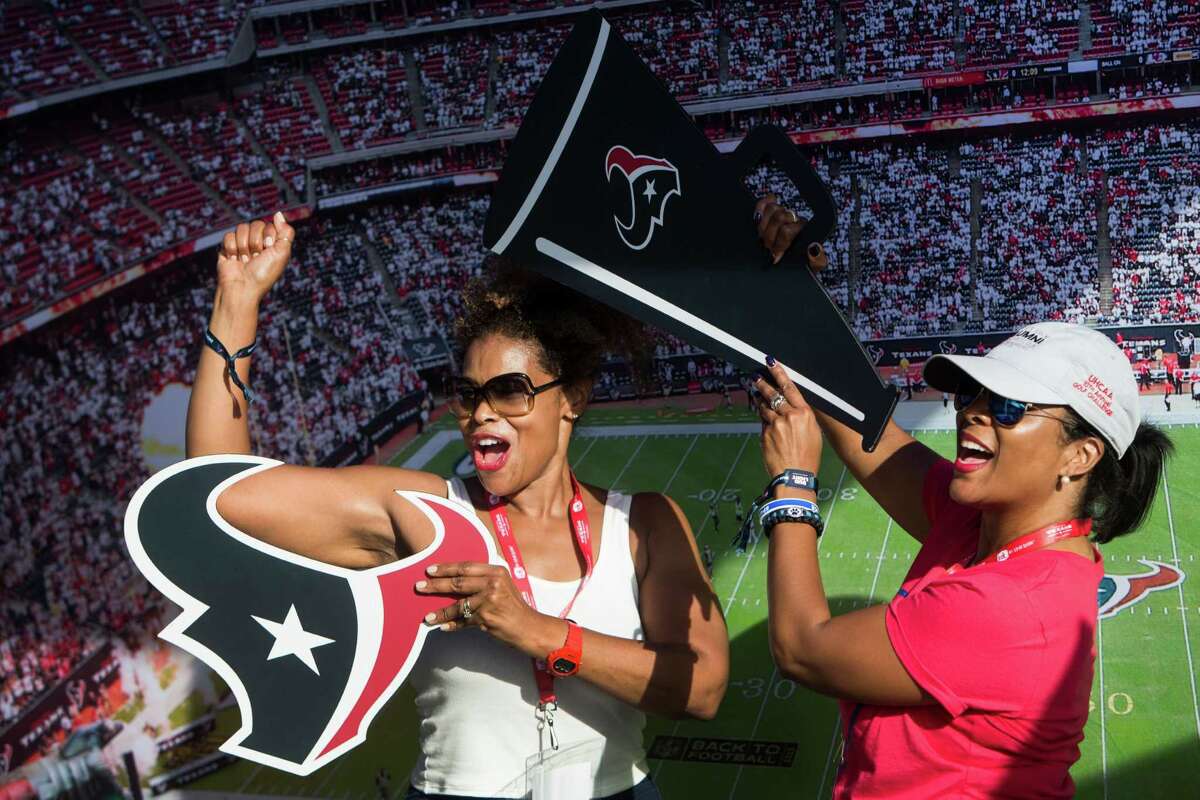 Texans fans at NRG Stadium for Thursday Night Football