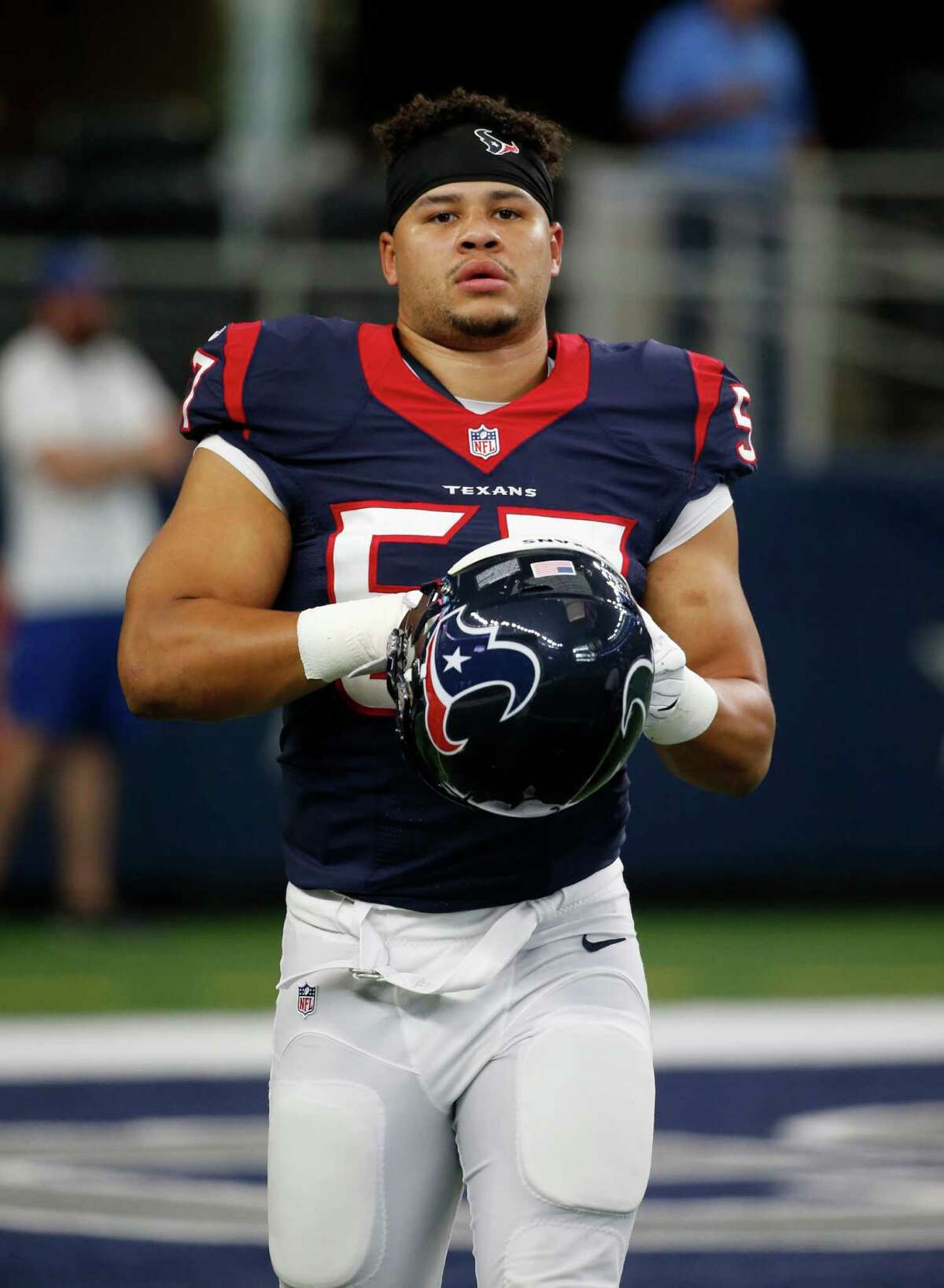 Texans Rookie Brennan Scarlett Injures Hamstring