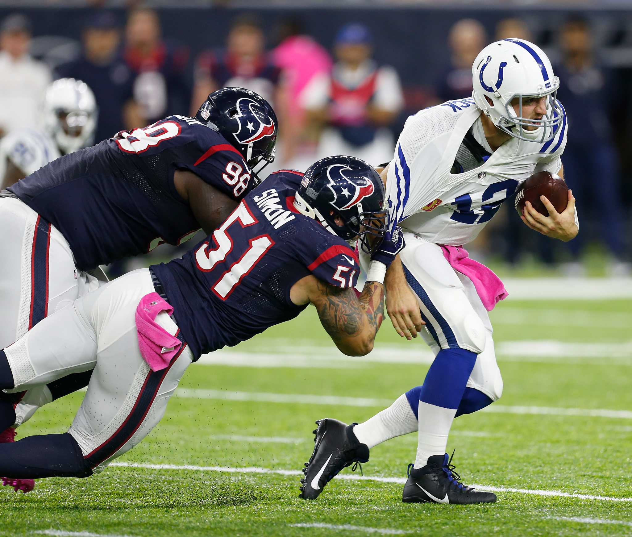 Creech: Andrew Luck returns home to challenge Texans' streak