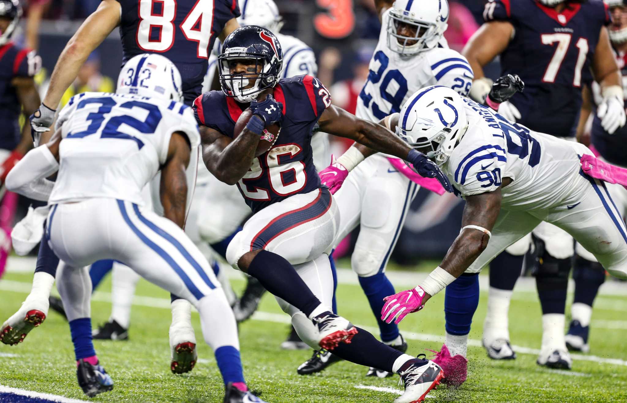 Breaking down the Texans' overtime win over the Colts by the numbers