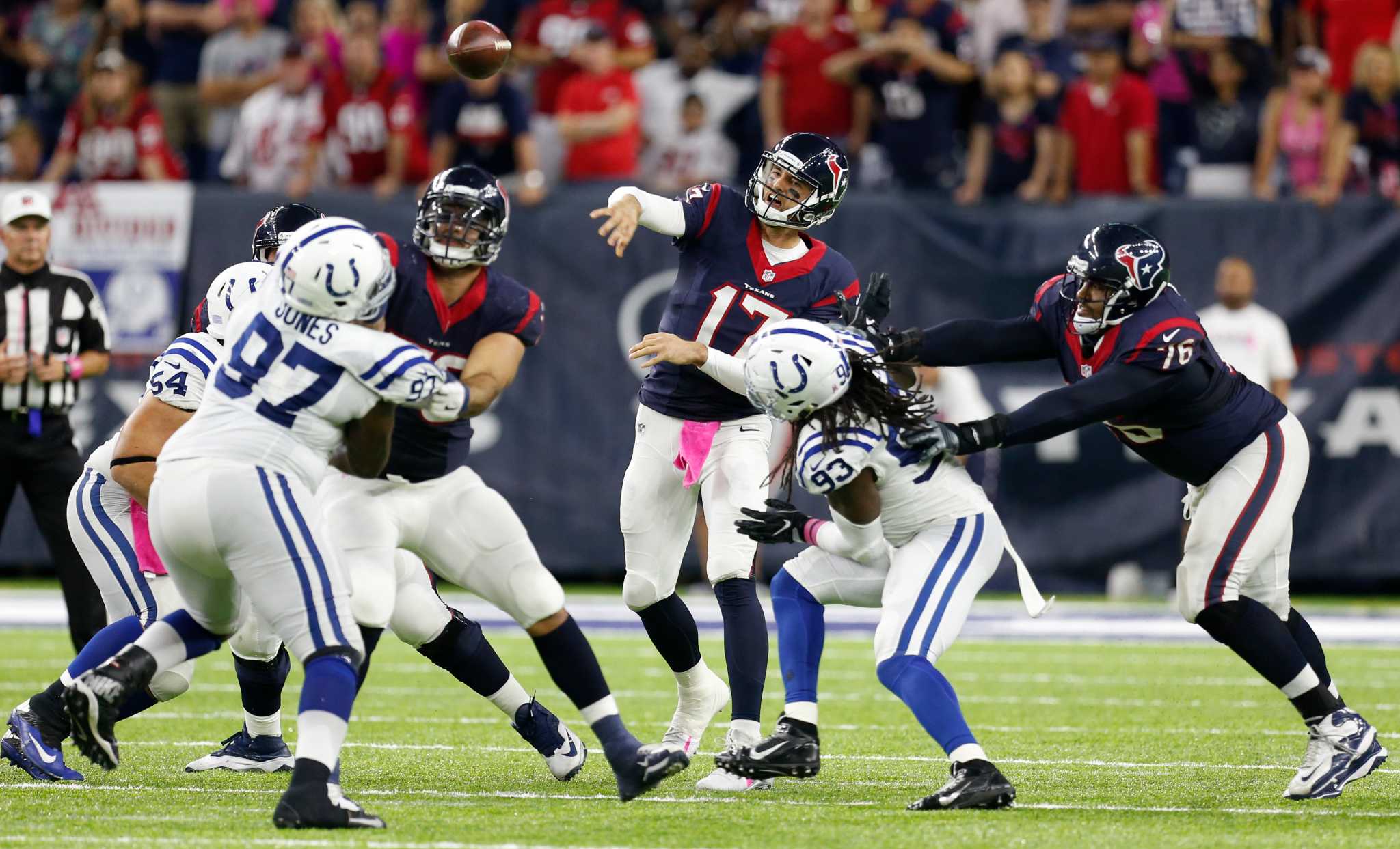 Creech: Andrew Luck returns home to challenge Texans' streak