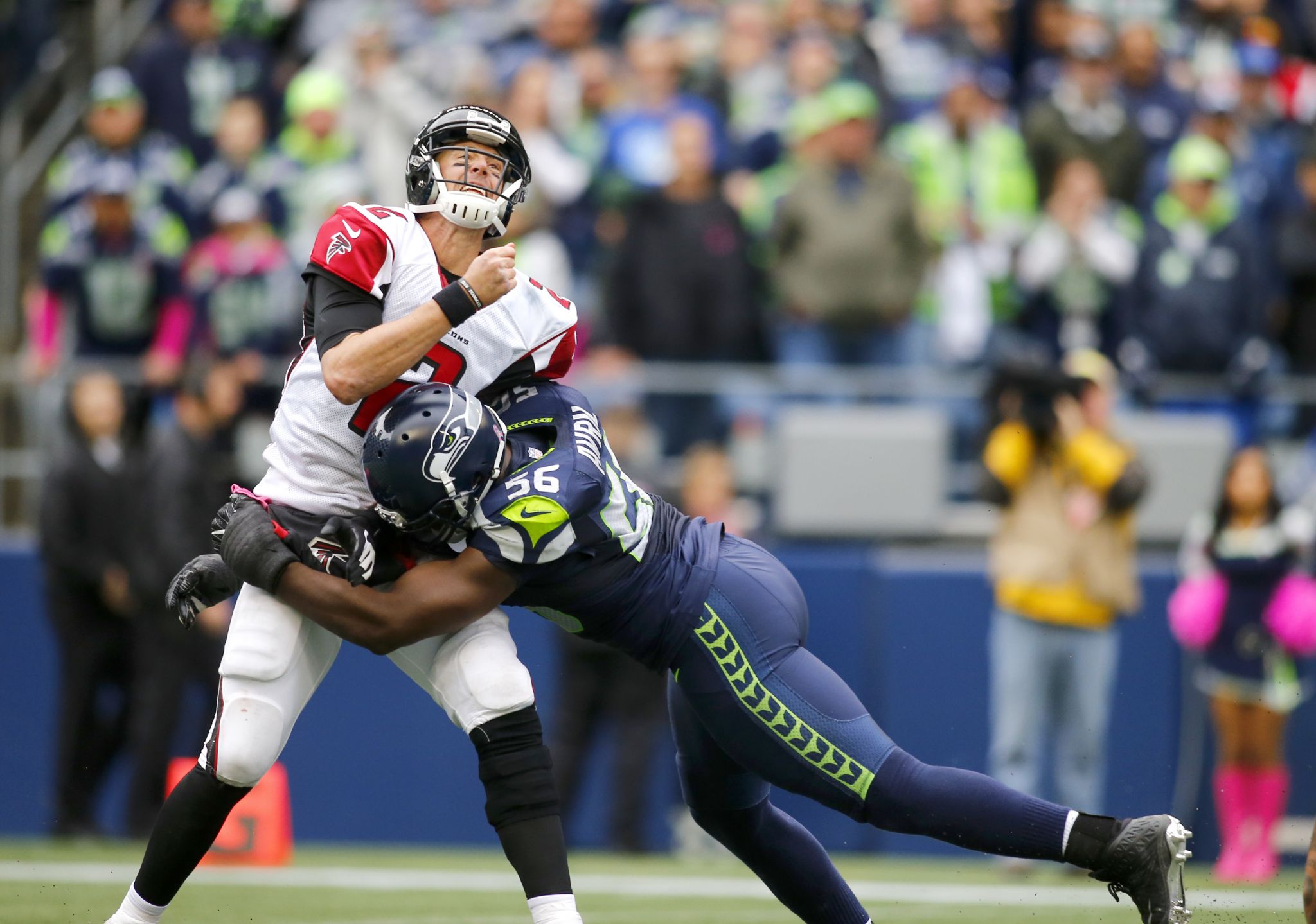 Seahawks DE Cliff Avril named NFC defensive player of month