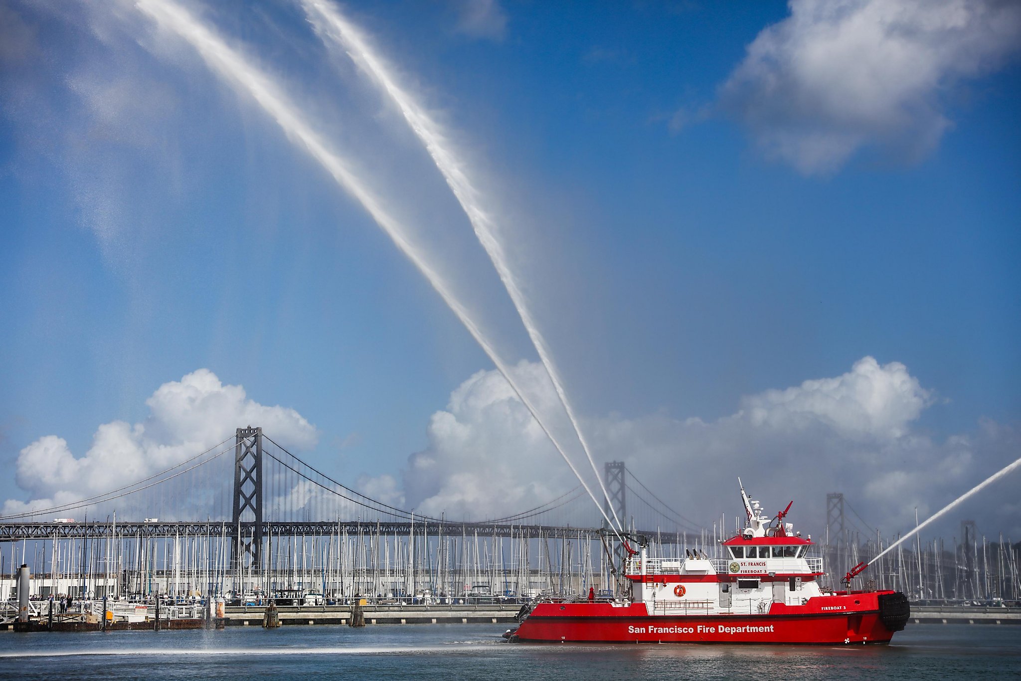 SF Welcomes New Fireboat To Fleet On Anniversary Of Loma Prieta