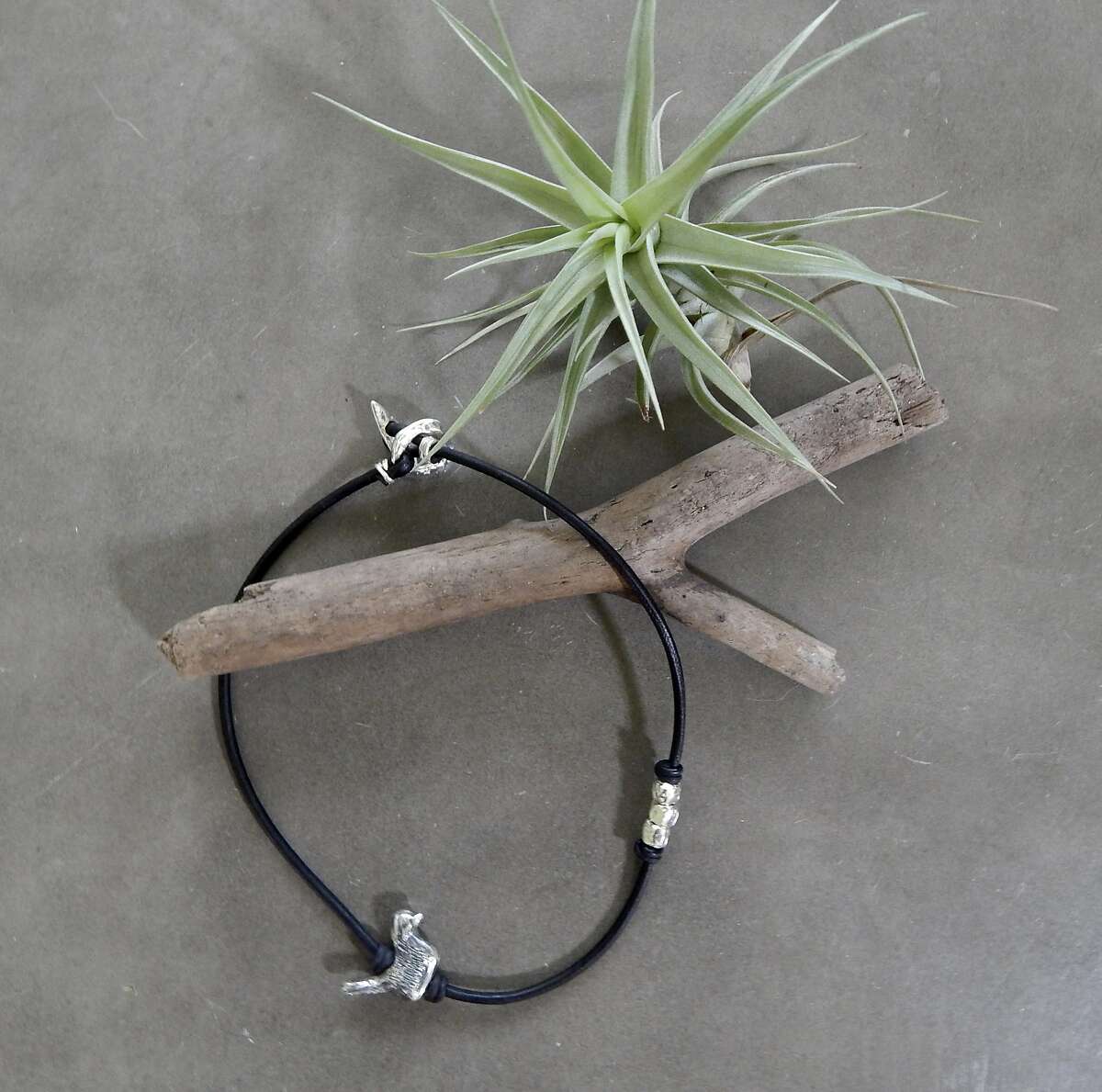 San Francisco ceramist Lisa Neimeth and jewelry designer Lauren Roskoff collaborates to create a new collection of necklaces, rings and bracelets inspired by objects Neimeth found in New Mexico.