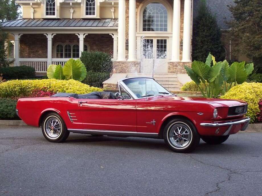 Red Convertible 1966 Mustang Stolen From Darien Home Valued At 25k A 1966 Mustang Much Like The One Seen Here Was Stolen From Darien